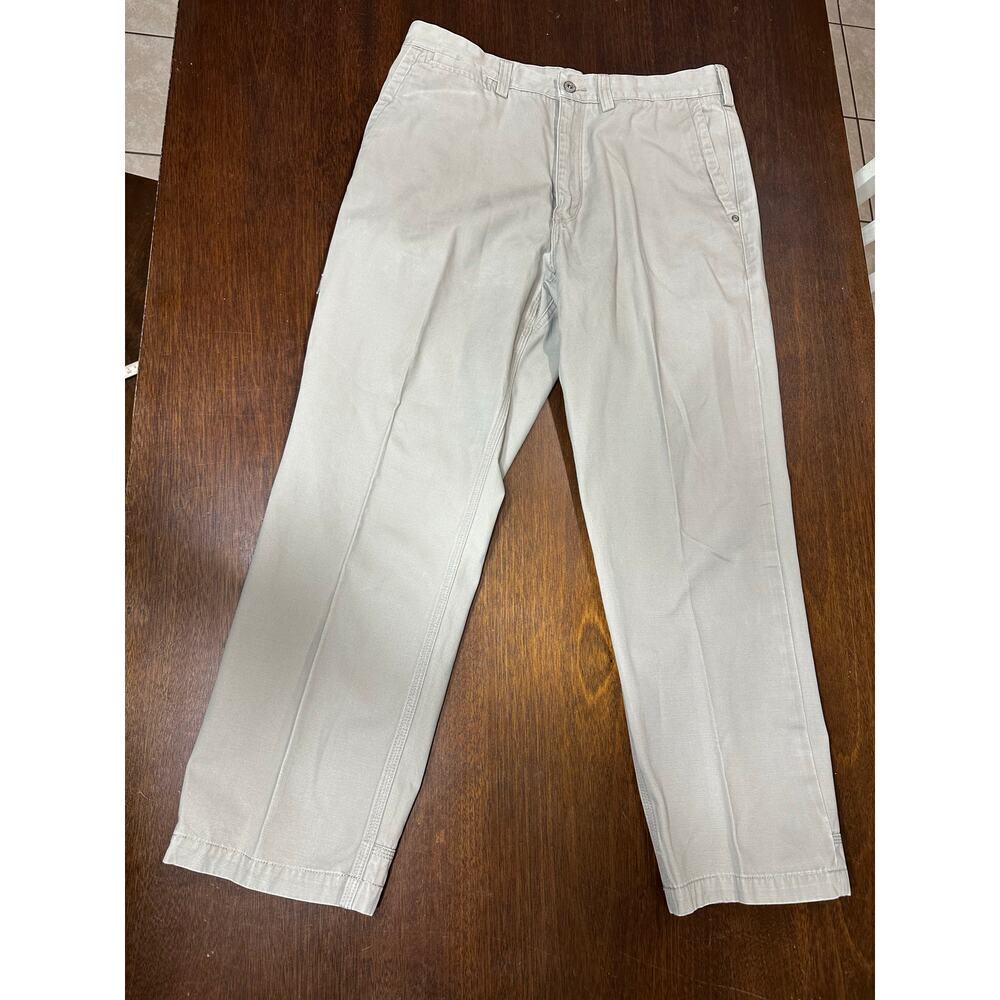 Duluth Trading Pants Men 36x30 Brown Hiking Outdoor Workwear Casual Travel Comfy